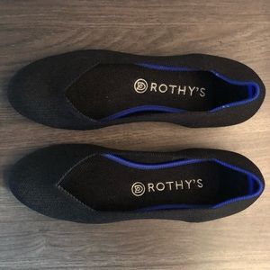 Rothy’s black slip on